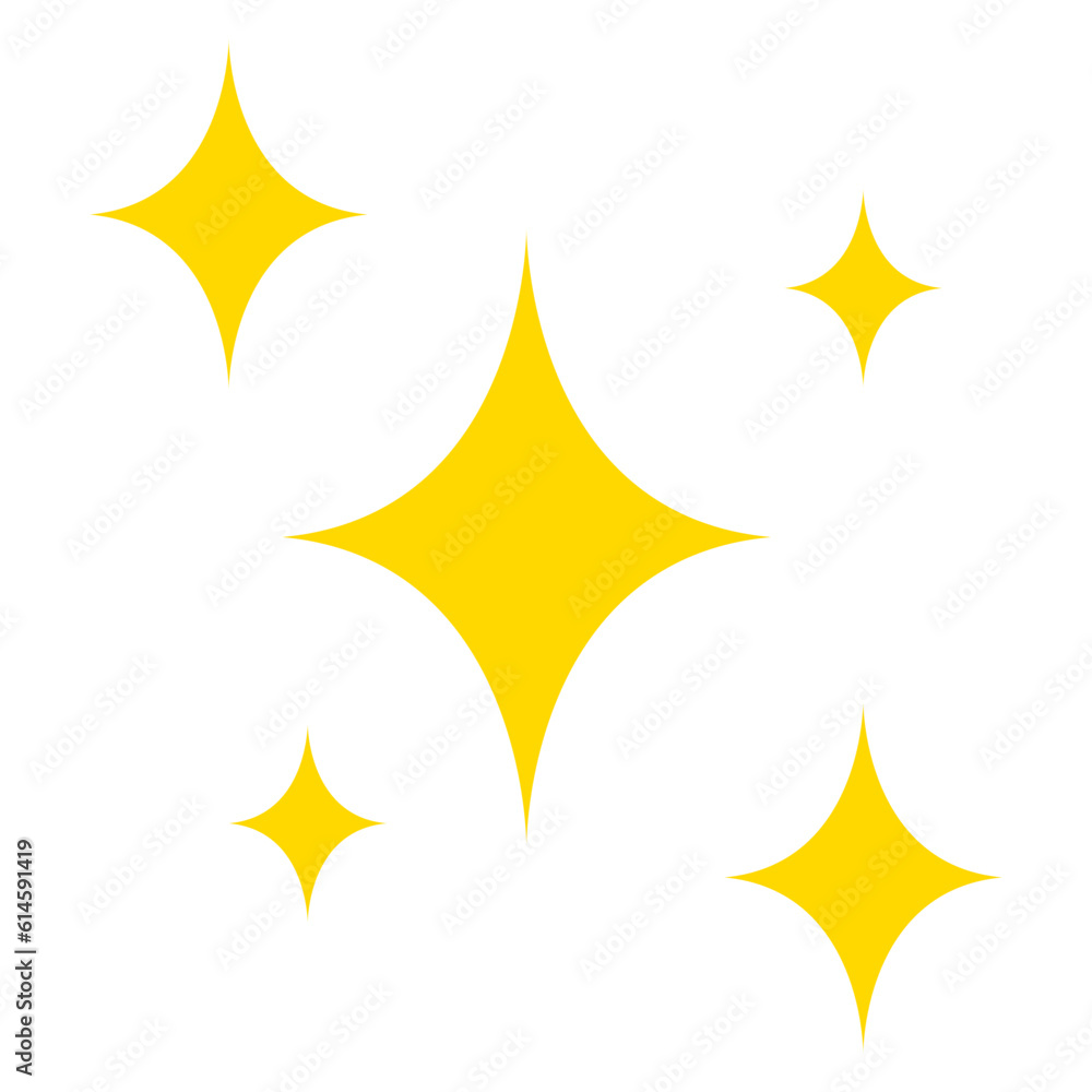 Sparkles Emoji Stock 벡터 Adobe Stock