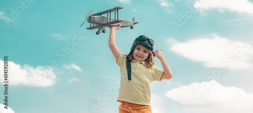 Canvas Print Freedom carefree and kids dream