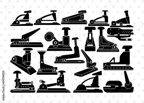 90 Stapler Silhouette, Stapler SVG, Heavy Duty Stapler Svg, School Supplies Svg, stapler Bundle, SB00341
