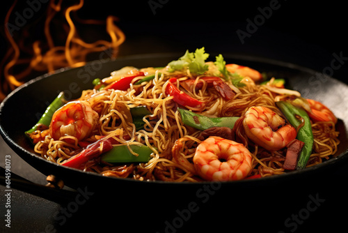 stir fried singapore noodles