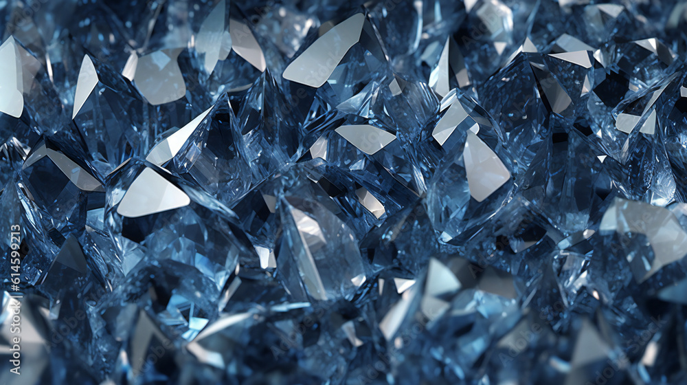 ダイヤモンドの結晶の背景