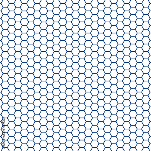 hexagonal pattern. seamless hexagonal background. abstract honeycomb cell. Net seamless pattern. 