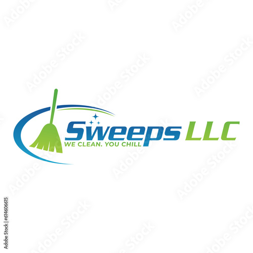 Abstract clean services related Logo Design Template