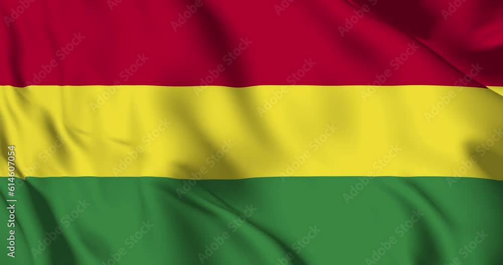 Bolivia flag. Bolivia flag background. 4k 60fps Bolivia flag. Bolivia flag background. 4k 60fps