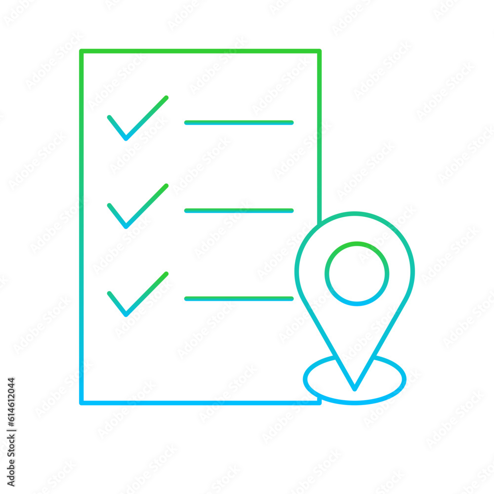 YAY travel and tourism icon with blue and green gradient style. jet, element, shape, dash, dashed, direction, europe. Vector Illustration YAY travel and tourism icon with blue and green gradient style. jet, element, shape, dash, dashed, direction, europe. Vector Illustration