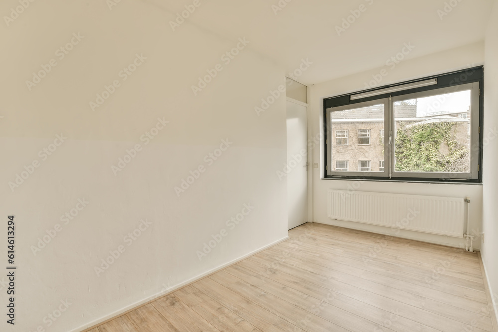 an empty room with white walls and hardwood flooring the room is very clean, but there is no furniture in it an empty room with white walls and hardwood flooring the room is very clean, but there is no furniture in it