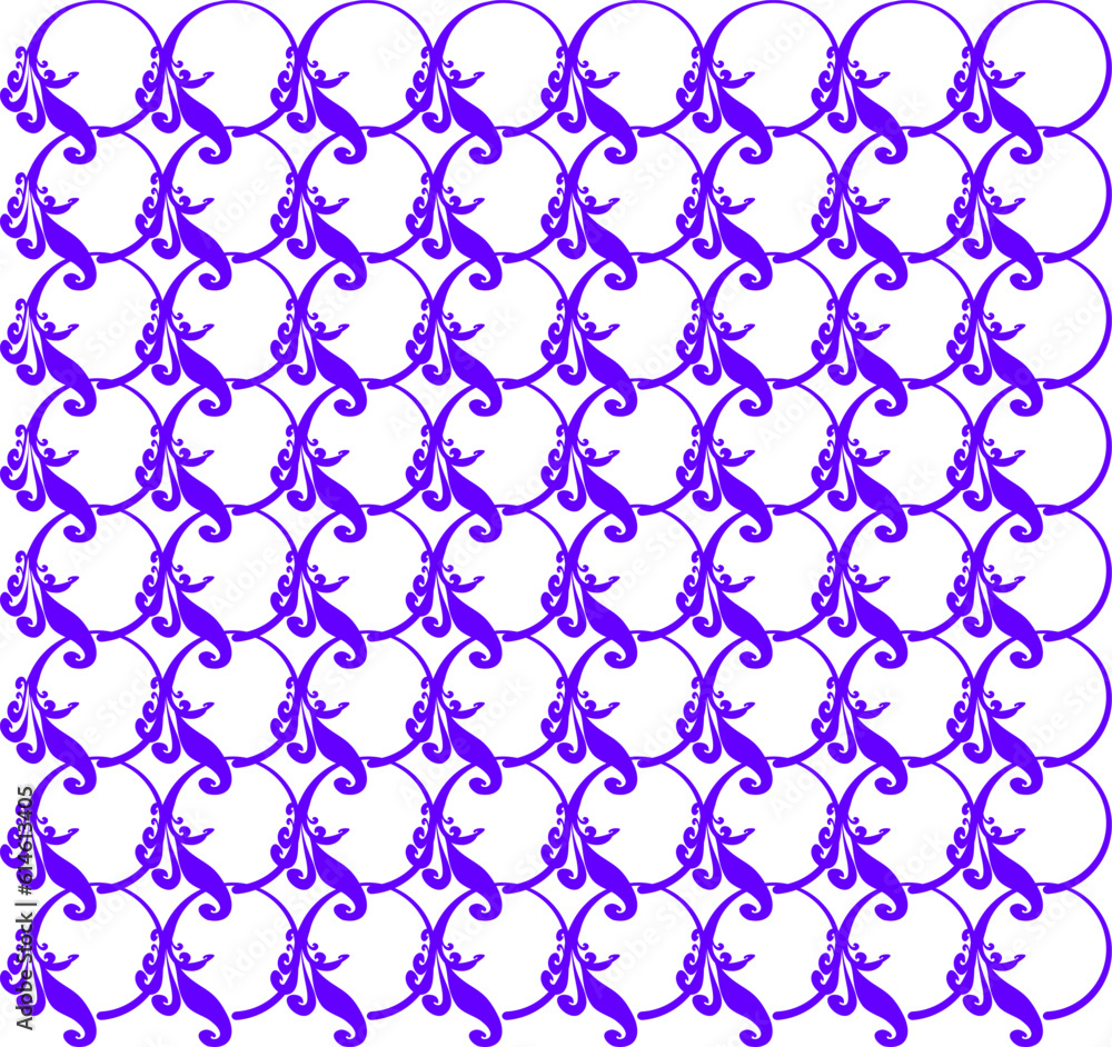 Fototapeta premium Seamless Geomatric vector background Pattern in purple