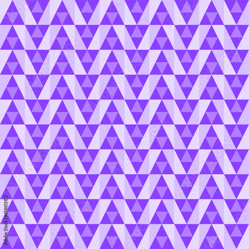 Seamless Geomatric vector background Pattern in purple
