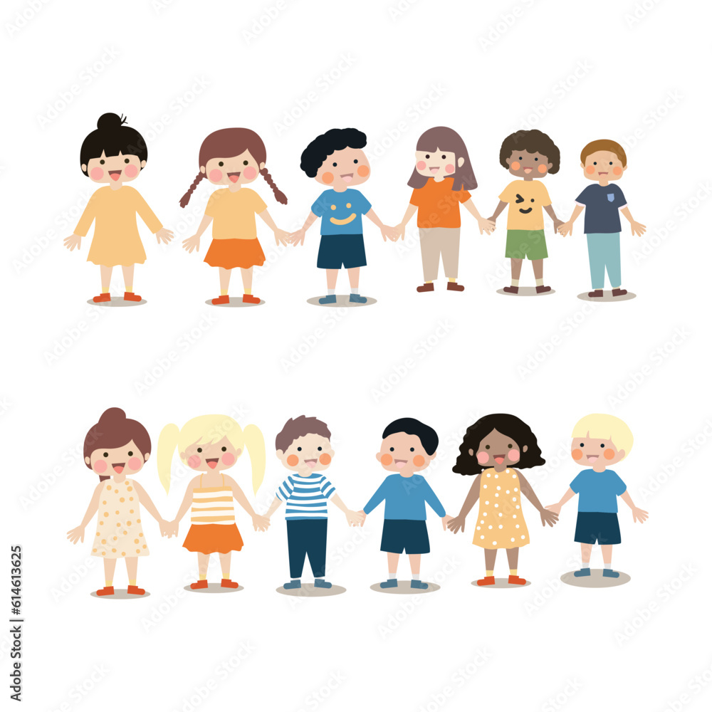 A group of diverse Children A group of diverse Children