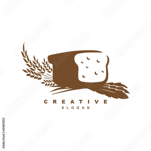 Vintage retro bread pastry logo design. Homemade bakery logo for your brand or business
