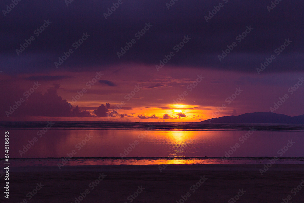 beach at sunset nature summer background beach at sunset nature summer background