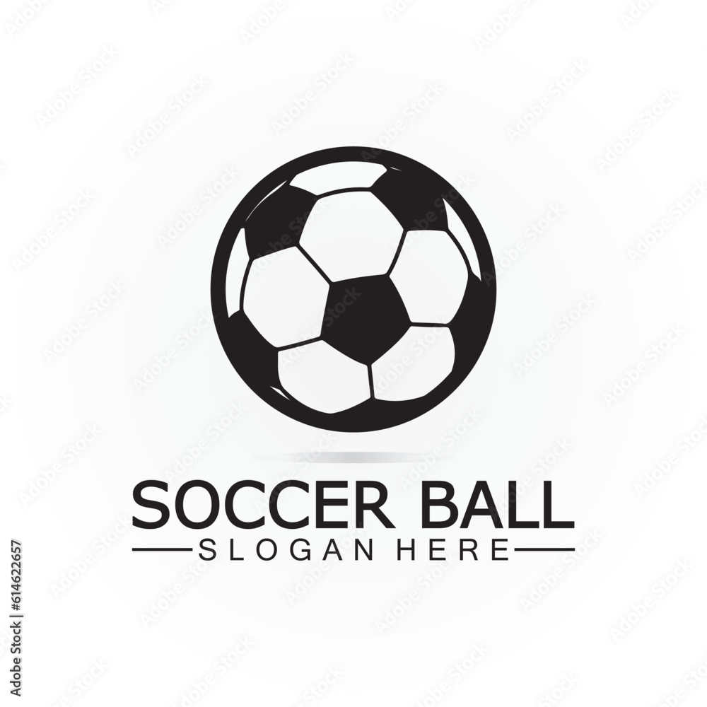 Soccer ball logo design Icon & Symbol Vector Template. football logo design Soccer ball logo design Icon & Symbol Vector Template. football logo design