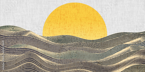 月見　十五夜　満月　背景