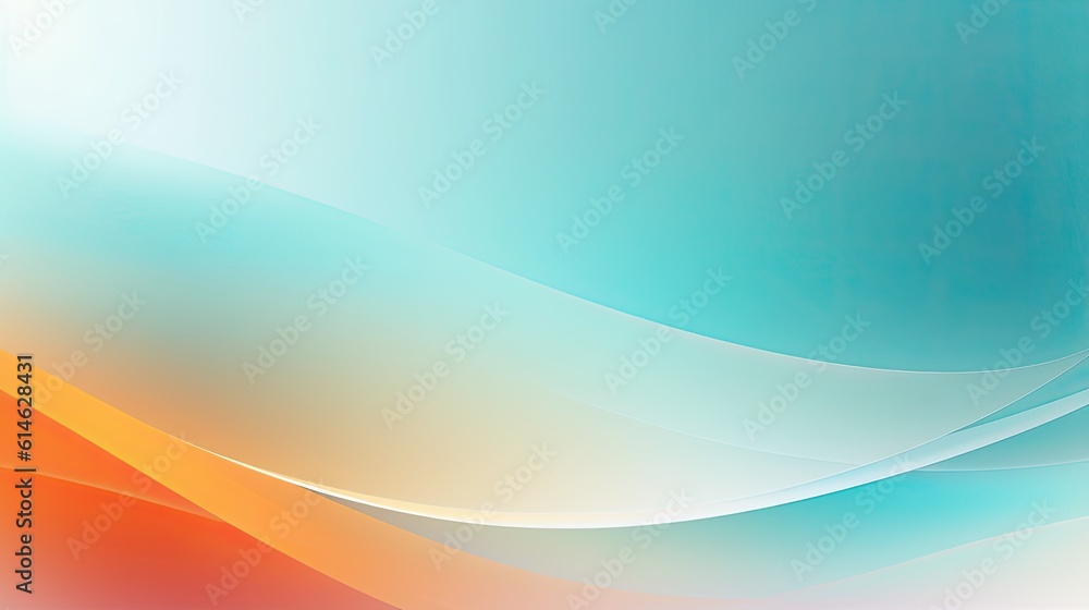 Clean and colorful abstract design concept to bring life to your project