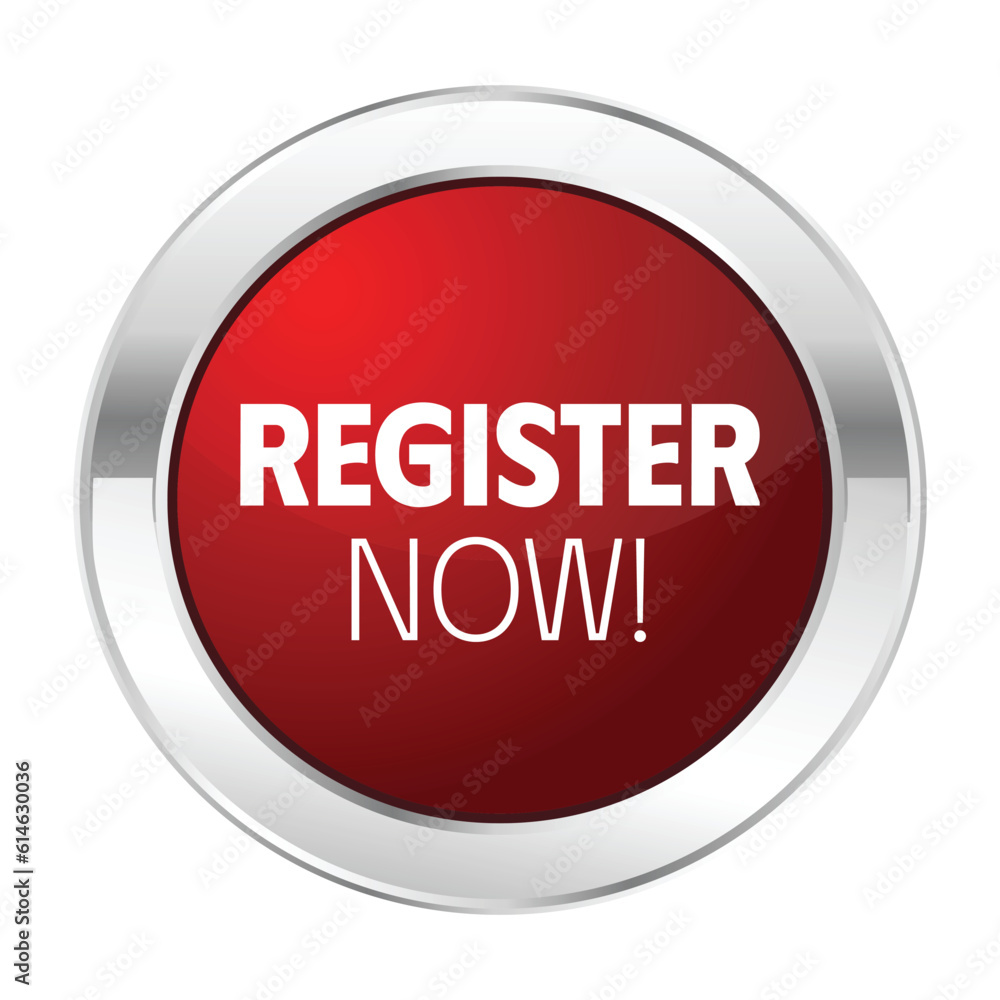 glossy 3d register now button, push button, badge, seal, stamp, tag, template, registration button, register now sign, registration round vector icon glossy 3d register now button, push button, badge, seal, stamp, tag, template, registration button, register now sign, registration round vector icon