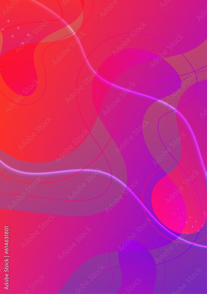 Abstract gradient colorful colourful poster and cover design background. Vector illustration