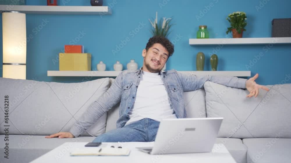 Positive man happy and smiling. Positive man happy and smiling.