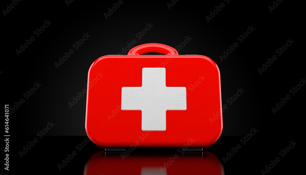 Obraz premium First aid kit