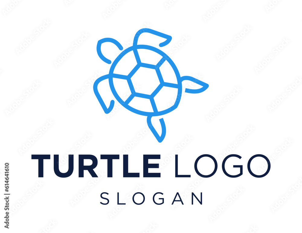 Logo design about Turtle on a white background. made using the CorelDraw application. Logo design about Turtle on a white background. made using the CorelDraw application.