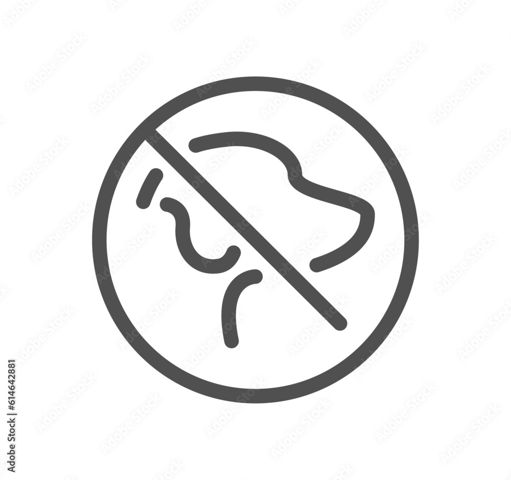 Service pet related icon outline and linear vector. Service pet related icon outline and linear vector.