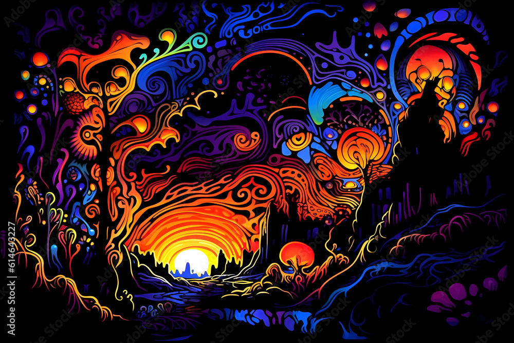 colourful abstract trippy background colourful abstract trippy background