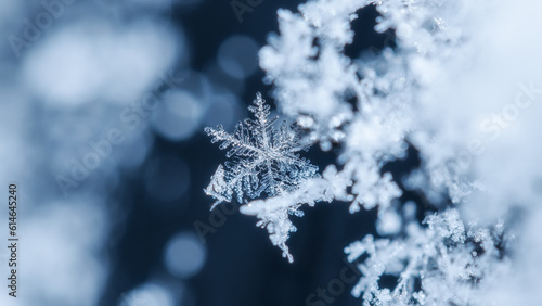 雪の結晶 © Tamotsu Matsui