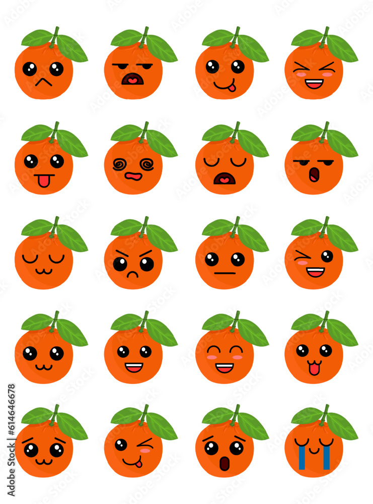 cute cartoon character of fresh food, fruits, vegetable, clip art for icon cute cartoon character of fresh food, fruits, vegetable, clip art for icon