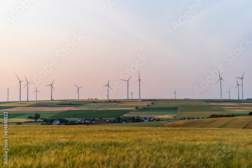 wind turbines in the field © Dirk