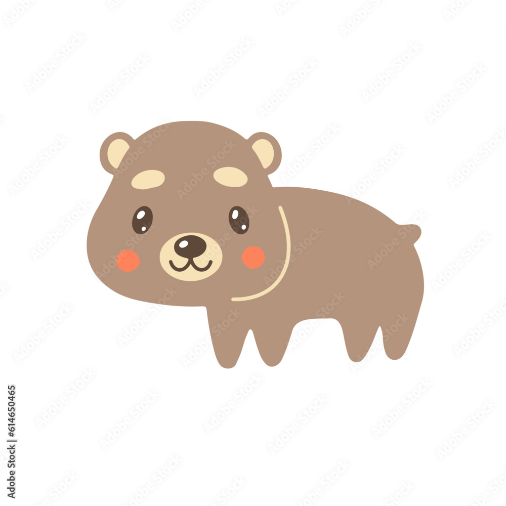 Cute bear hand drawn style. Vector illustration design. Cute bear hand drawn style. Vector illustration design.