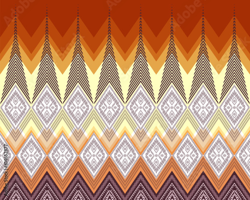 seamless geometric local culture pattern for background Can be used in textiles, clothing, jewelry, wallpaper, cloth, vector images.