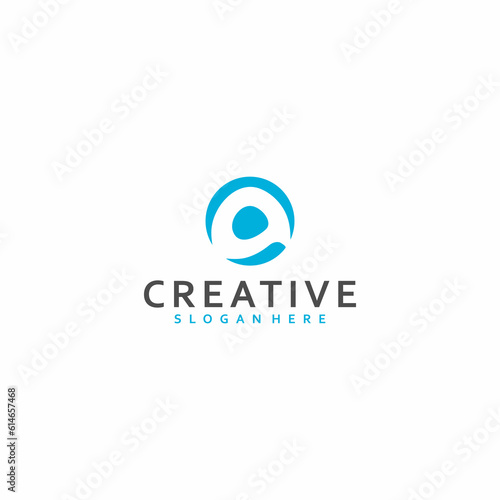 Technology initials logo