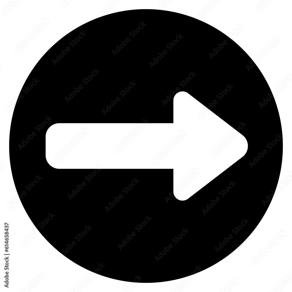 Turn right icon in solid style, use for website mobile app presentation Turn right icon in solid style, use for website mobile app presentation
