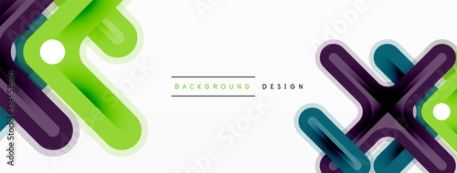 Cross line background minimal geometric template. Design for wallpaper, banner, background, landing page, wall art, invitation, prints, posters