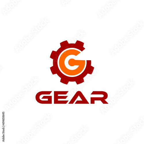 MODERN LETTER G AUTOMOTIVE LOGO DESIGN