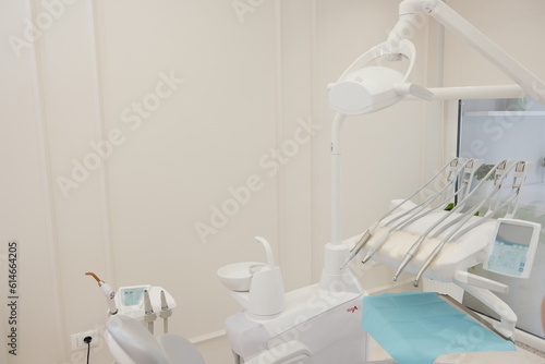 Stomatological instrument in the dentists clinic. © allasimacheva