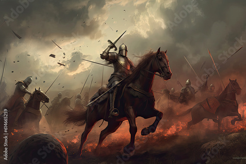 Knights in Battle © Maxim