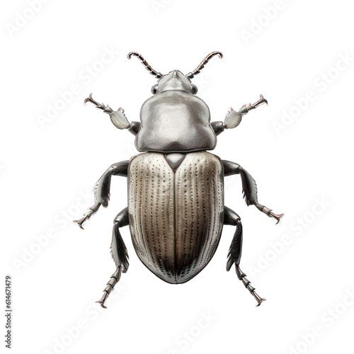 Bean weevil beetle isolated on white created with Generative AI