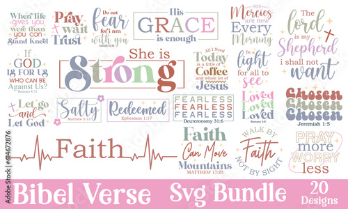 Bible Verse  SVG Bundle.