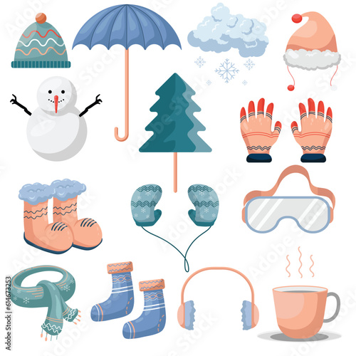 set of element winter collection