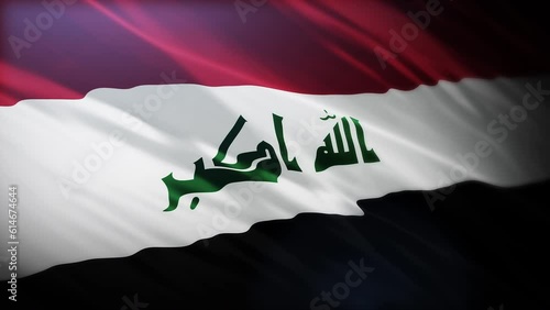 Flag of Iraq, full screen, high resolution, 4K Republic of Iraq Flag photo
