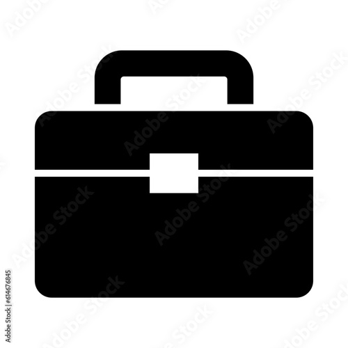 Breifcase Glyph Icon Design