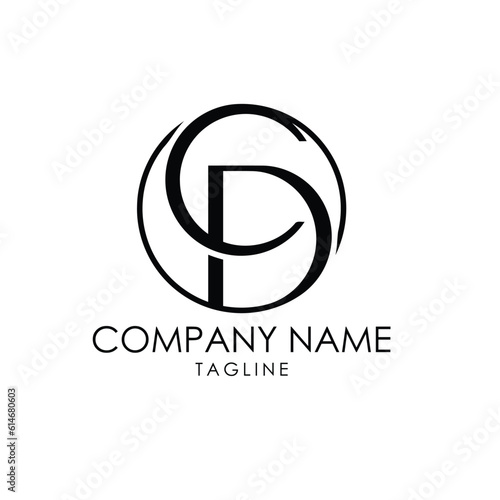 cd typography logo 