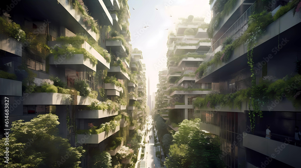 Sustainable Urban Planning and Nature Integration. Generative AI.