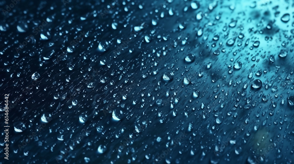 Illustration of rain drops on a car window in a blurry cityscape background Illustration of rain drops on a car window in a blurry cityscape background