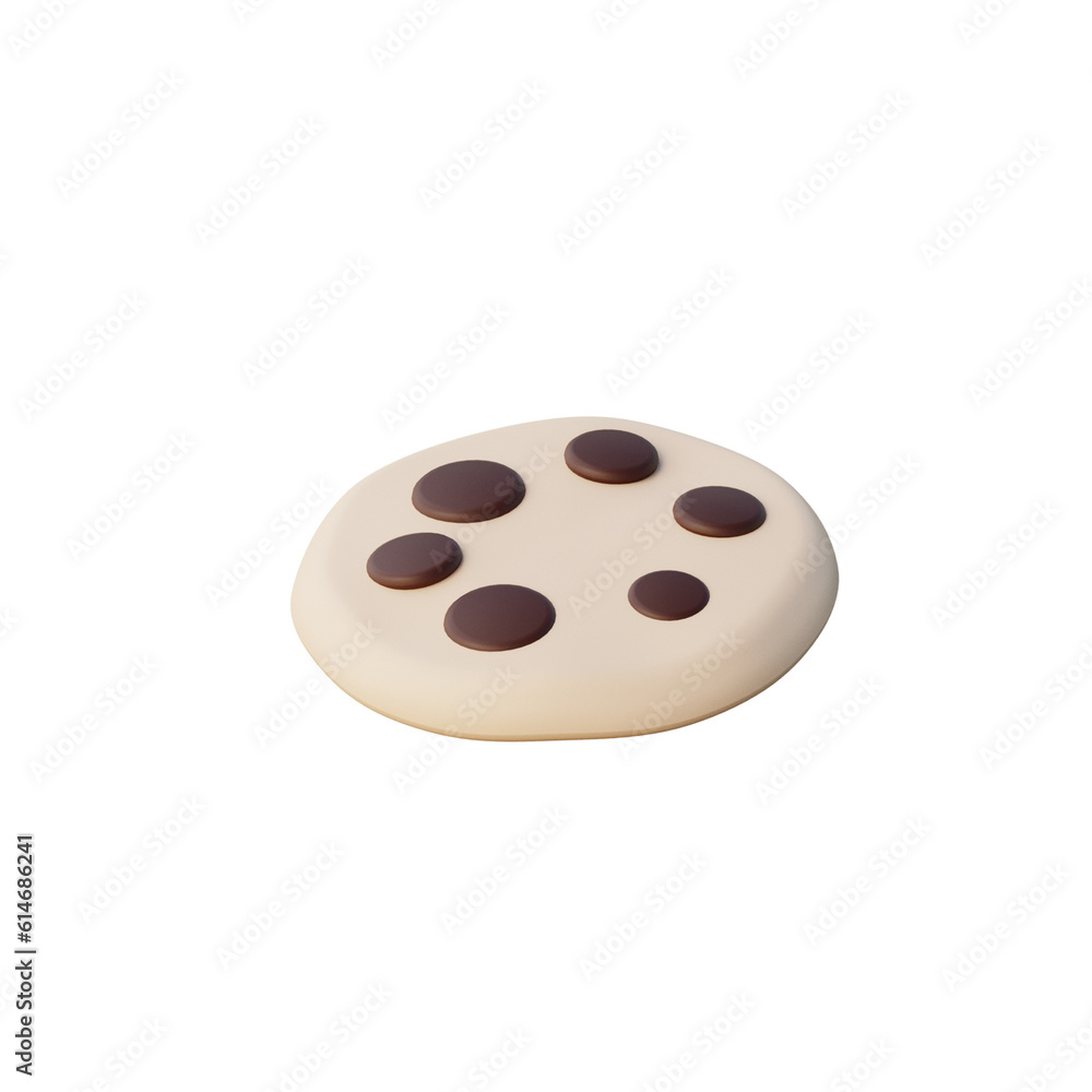 3D Cookies Illustration 3D Cookies Illustration
