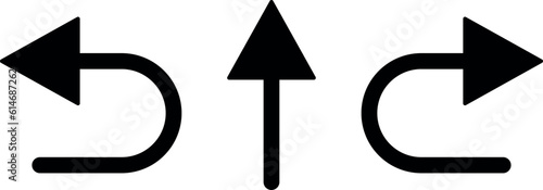Previous, next icon symbol vector. Left, light Arrow icon symbol ilustration.