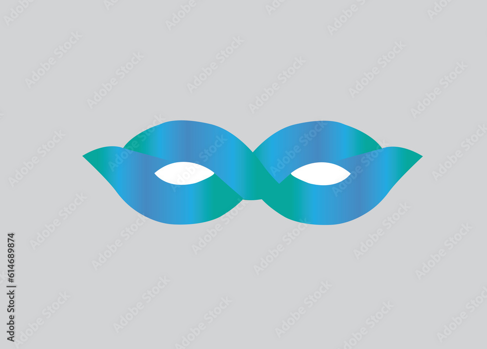 Abstract gradient blue logo for business company Abstract gradient blue logo for business company