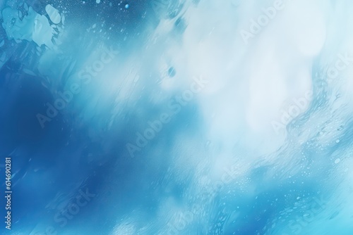 Beautiful abstract blue white watercolor,watercolour background. Gradient. Blue white watercolour wallpaper background. Generative AI.