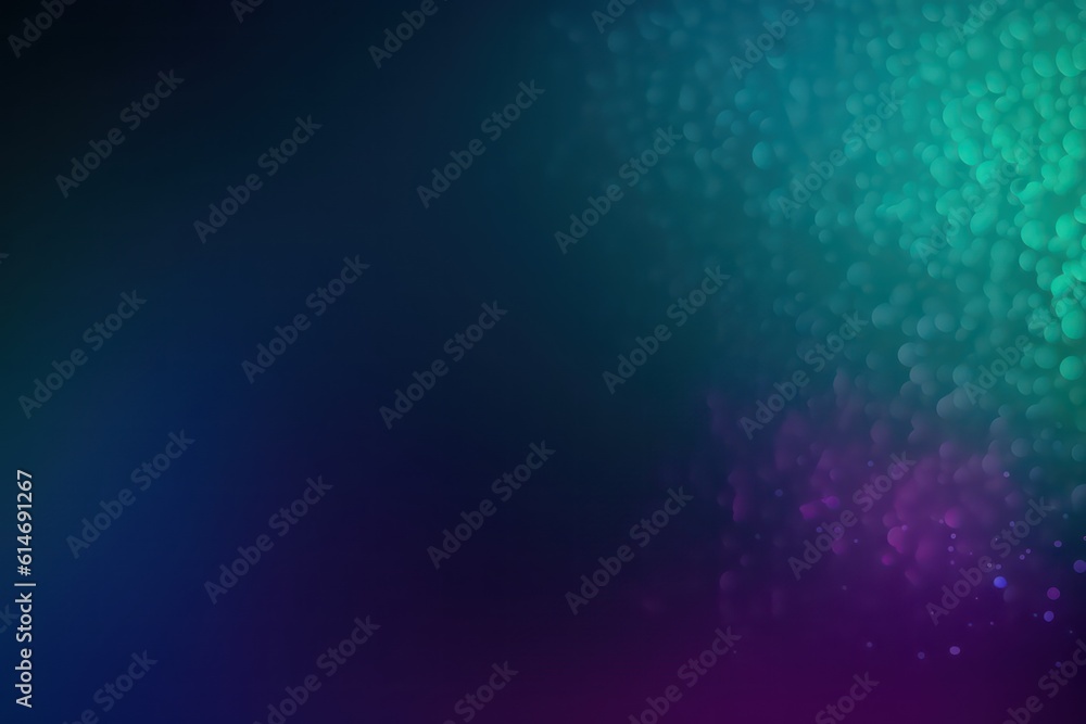 Dark blue green purple magenta abstract background. Gradient wallpaper background. Generative AI.