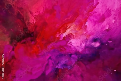 Purple red abstract background for design. Painted abstract wallpaper background . Generative AI.